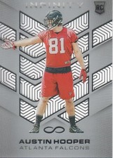 2016 Panini Infinity Football Trading Card #163 Austin Hooper RC