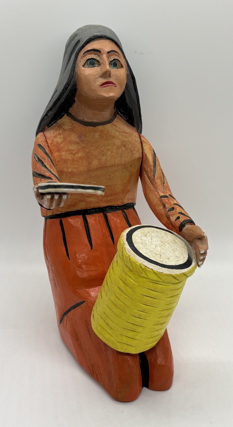 Manuel Jimenez Ramirez Oaxaca Early Alebrije Folk Art Carved Wood Artist Signed