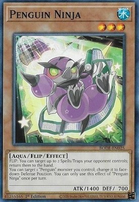 Penguin Ninja - BODE-EN025 - Common - 1st Edition - Damaged