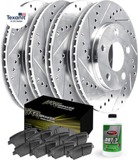 Front Rear Brakes and Rotors Kit Front Rear Brake Pads Brake Rotors and Pads