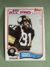 Donnie Shell 1982 Topps Pittsburgh Steelers #217 GG159