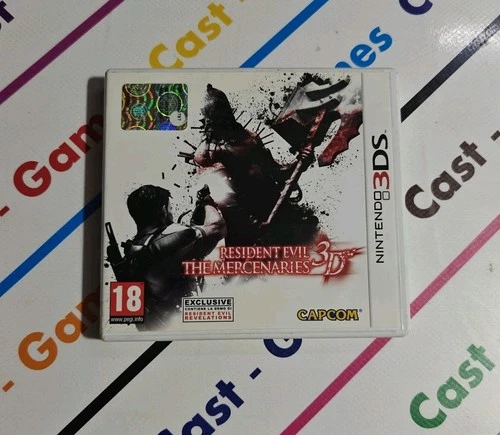 RESIDENT EVIL THE MERCENARIES 3D NINTENDO 3DS ITALIAN PAL MINT