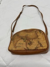 Alviero Martini Cross Body Bag Geo Collection Made In Italy Vintage