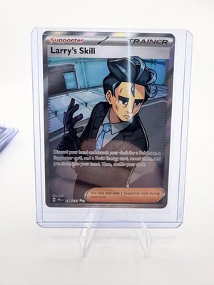 Pokemon Prismatic Evolutions #139/131 Larry's Skill
