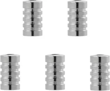 Dr.Fish Brass Lure Bodies for Spinner Making, 0.2*0.35", Silver, 0.2*0.35 