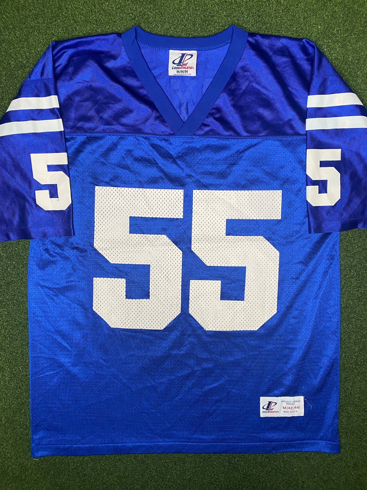 1992-1998 Indianapolis Colts - Quentin Coryatt #55 - Vintage NFL Jersey (Medium)