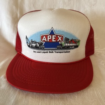 Vintage Mesh Back Trucker Hat. Apex Transportation. Mohr s Hat.