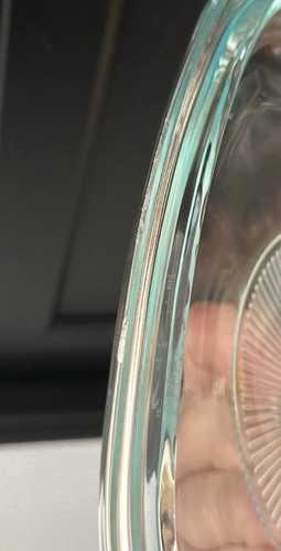 Pyrex Ware Lid Replacement A9C Square, Fits 8" Casseroles Blue Tint - Picture 10 of 15