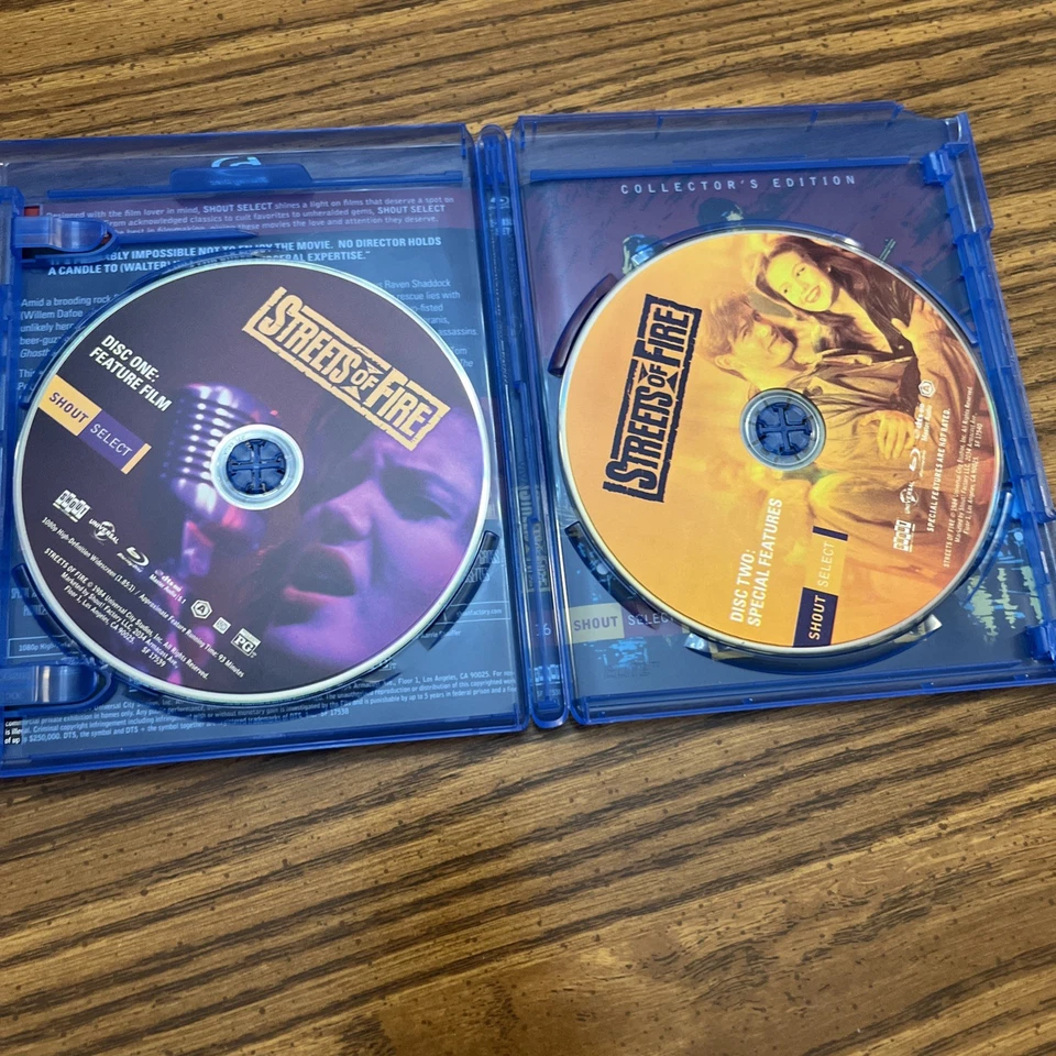 Streets of Fire (Collector's Edition) (Blu-ray, 1984) - Image 2 of 3