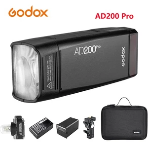 GODOX AD200 Pro 200Ws 2.4G Pocket Flash Strobe Monolight HSS 1/8000s Speedlite