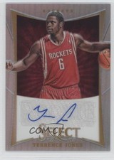 2012-13 Panini Select Silver Prizm 166/199 Terrence Jones #185 Auto 1e5
