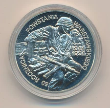M069 / Poland - 1994 - 16.4g - 65 Years of Warsaw Uprising - Fischer P398