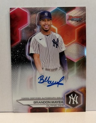 2023 Bowman's Best Brandon Mayea Best of Auto #B23-BM Yankees