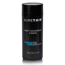 SureThik Hair Thickening Fibers 30g, Grey - Lightweight Volume Maximizer 