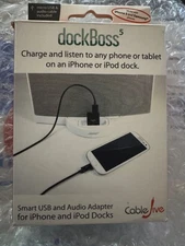dock Boss smart USB and Audio Adapter for iphone and ipod docks