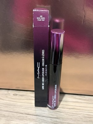 MAC Love Me Liquid Lipcolour in BEEN THERE PLUM THAT 3g / 0.1oz  FULL SIZE