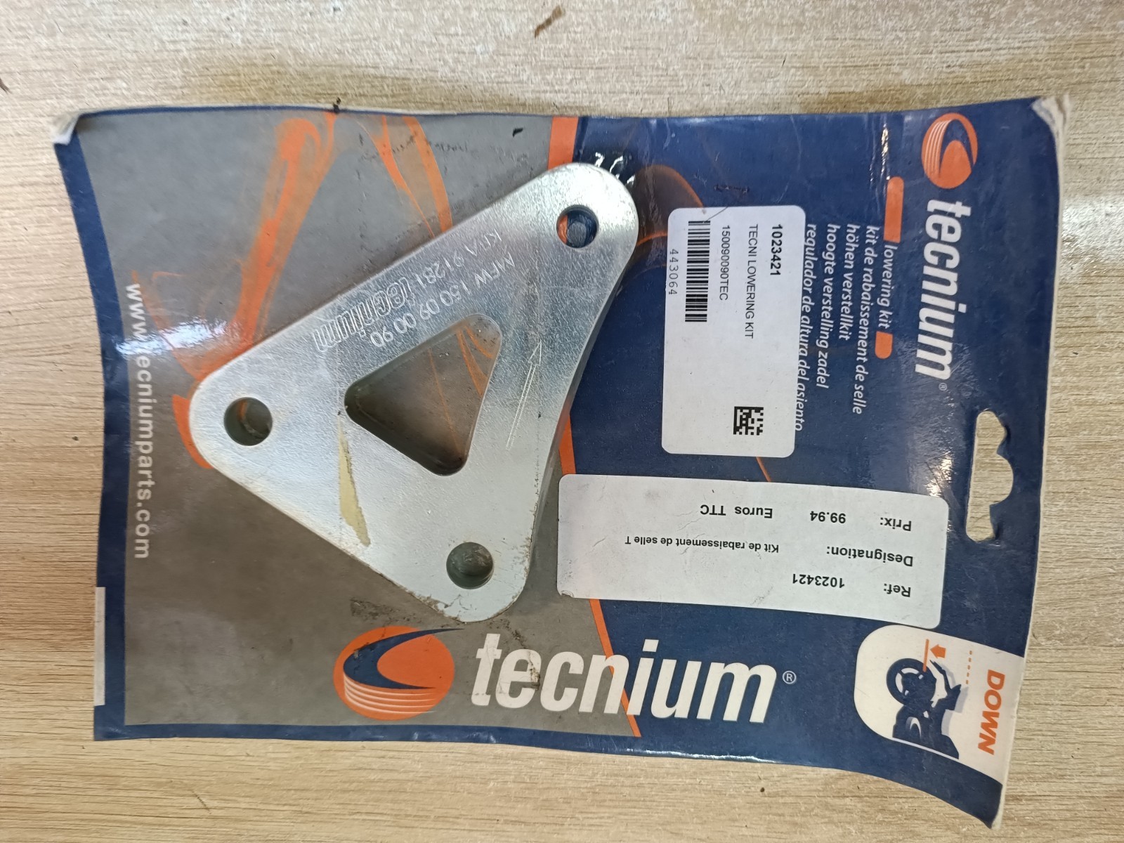 Kit de rabaissement Tecnium 1023421 arrière pour suspension moto Suzuki 1000 GSXR DL VStrom