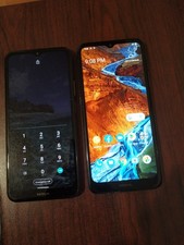 Lot of 2 Nokia G300 N1374DL 6.5" 64 GB Gray (TracFone) For parts