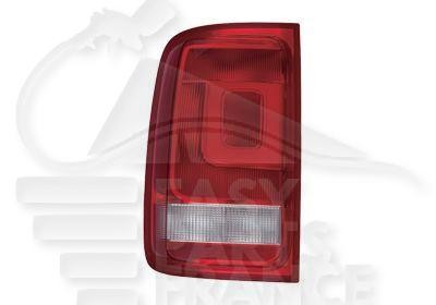 Feu arrière-gauche rouge Amarok 2010-2016 phare de signalisation arrière pour pick-up VW