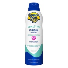 Banana Boat Spf50 Simply Protect Sensitive Spray 6 Ounce