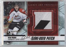 2012 ITG Heroes and Prospects Black Montreal Card Show 1/1 Ryan Pulock Patch 2a8