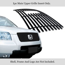 For 2006-2008 Honda Pilot Logo Show Upper Stainless Black Billet Grille Insert For 2006-2008 Honda Pilot Logo Show Upper Stainless Black Billet Grille Insert