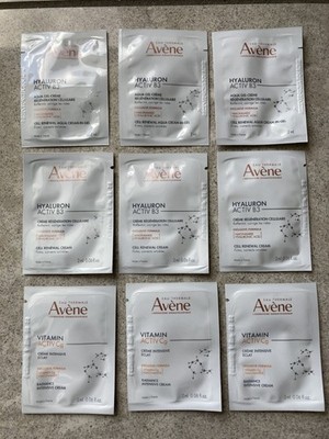 Avène: Hyaluron Activ B3 Creme+Aqua-Gel  & Vitamin Activ Cg Intensiv Creme, 18ml
