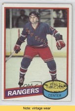 1980-81 Topps Scratched Walt Tkaczuk #211 READ 0a1