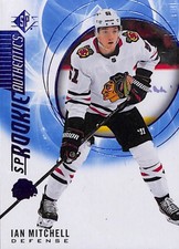 Ian Mitchell 2020-21 Upper Deck Rookie Authentics #134 Chicago Blackhawks
