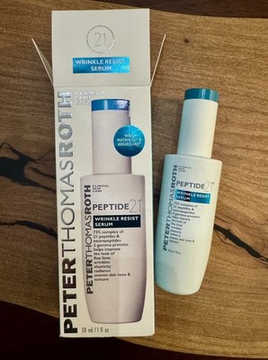 Peter Thomas Roth Peptide 21  Wrinkle Resist Serum 30 ML / 1oz NIB $125 Retail