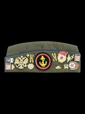 Military Cap Army Hat Russian Soviet Badges 15 Pins Cold War Read