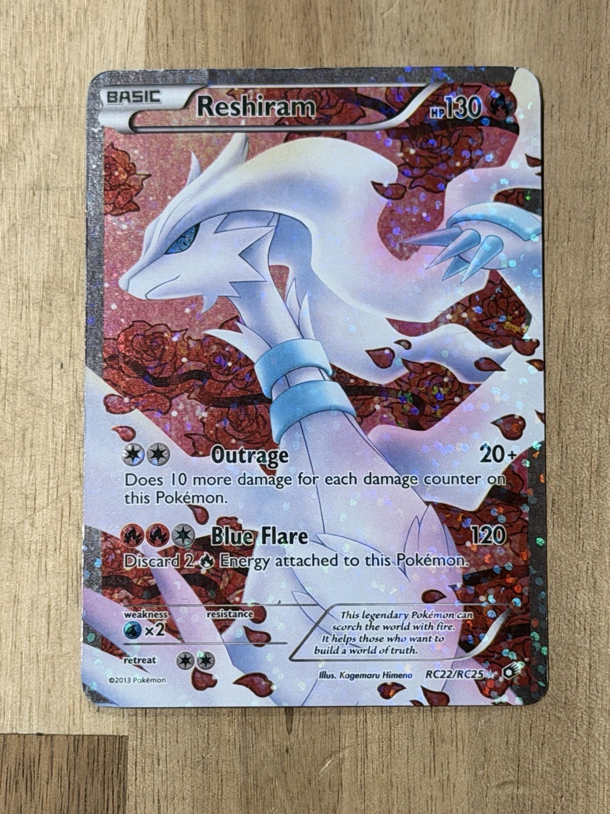 Reshiram 2013 Black & White: Legendary Treasures #RC22/RC25 Radiant Collection (Full Art) Price Guide - Sports Card Investor Reshiram 2013 Black & White: Legendary Treasures #RC22/RC25 Radiant Collection (Full Art) Price Guide - Sports Card Investor