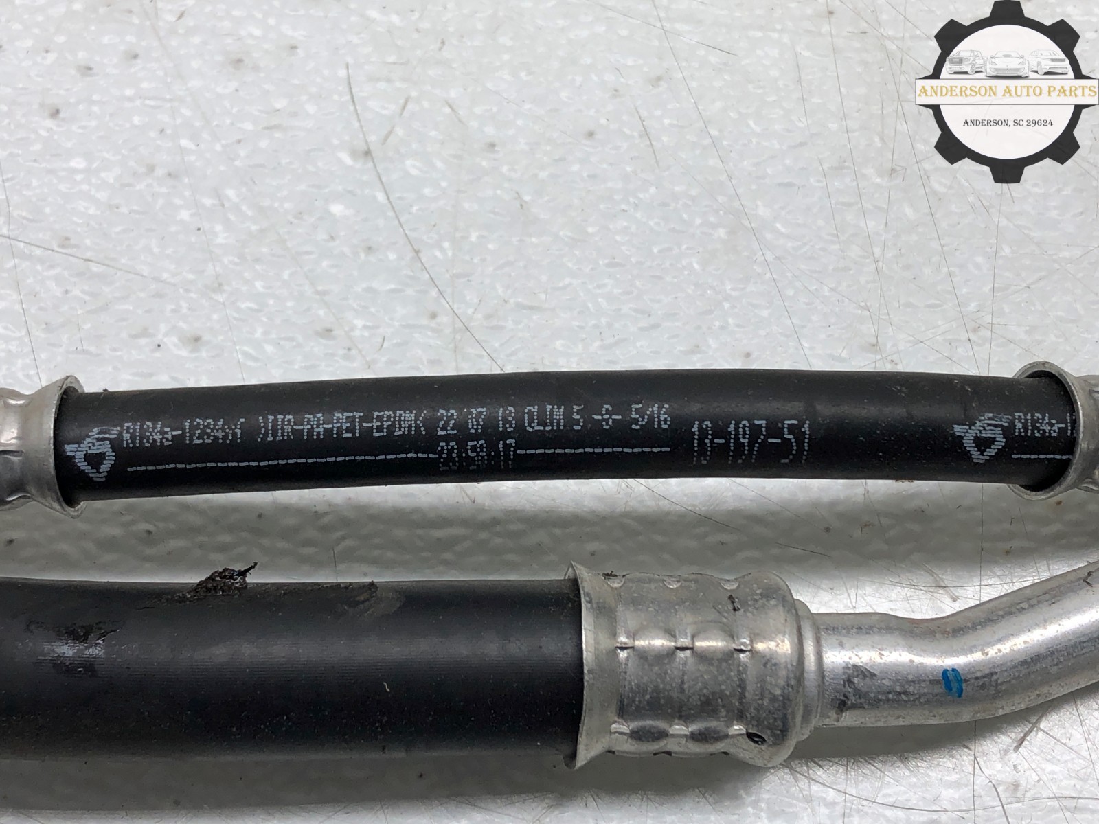 2014-2019 MASERATI QUATTROPORTE 3.8L A/C AIR CONDITIONING LINE PIPE TUBE SET OEM