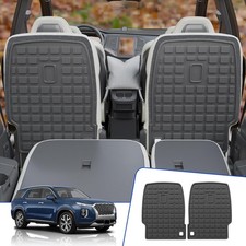 Back Seat Cover Protector Compatible with Hyundai Palisade 2020-2025 7 Seats Ba