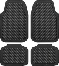 Black Rubber Car Floor Mats All-weather Floor Mat Set Durable Black Rubber Car Floor Mats All-weather Floor Mat Set Durable