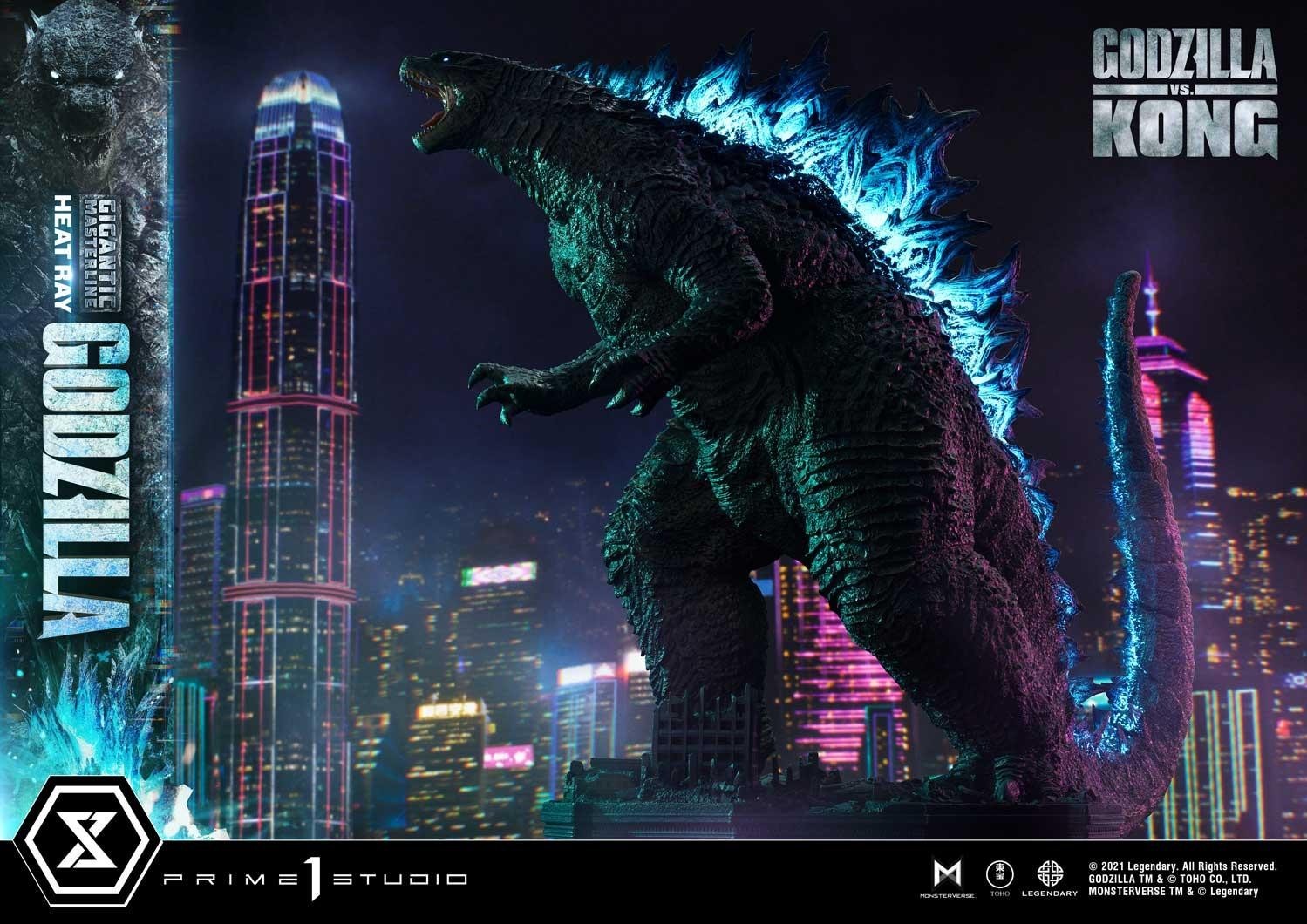 PRIME 1 STUDIO Godzilla vs Kong Heat Ray Godzilla GMGVK-02 Limited Edition 87cm