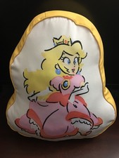 Nintendo Store Super Mario Family Princess Peach Pillow Plush Cushion