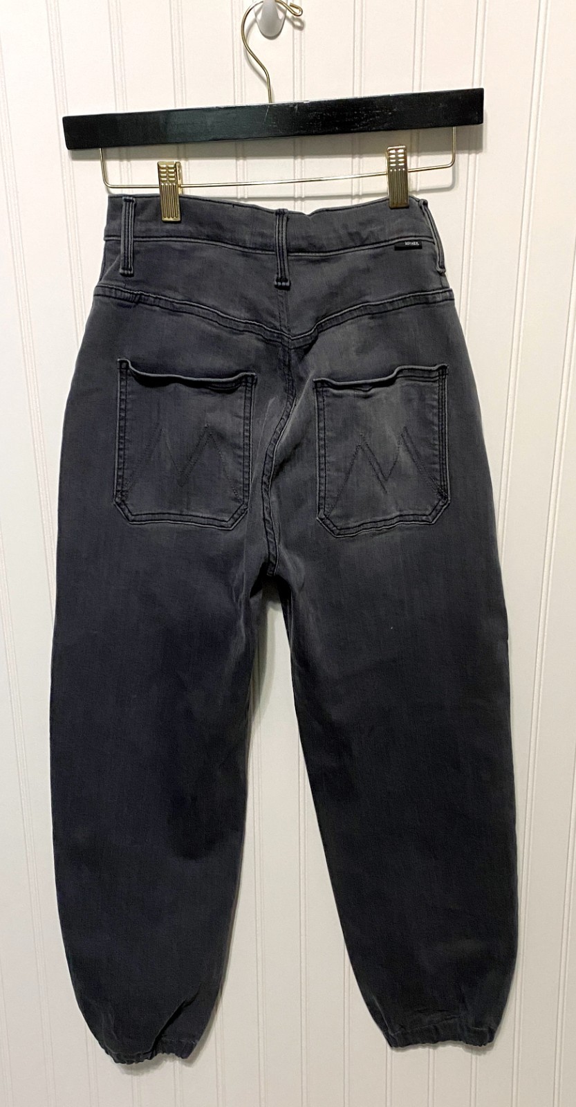 MOTHER The Wrapper High Waisted Patch Spring Ankl… - image 4