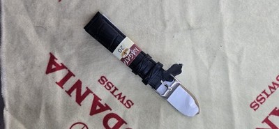 New Nagata Spain Genuine Leather Watch Strap - 20mm - Black Crocodile Grain
