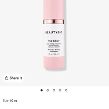 BeautyBio the daily acid free vitamin c brightening serum- BNIB