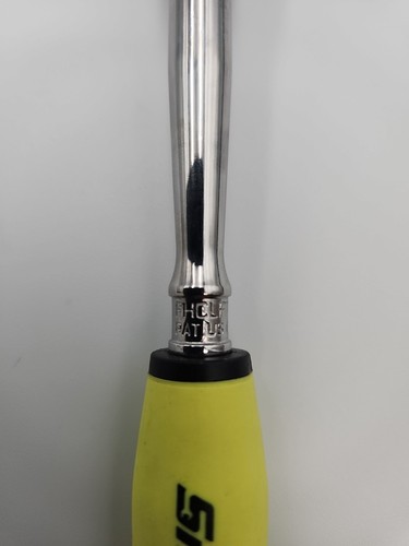 Snap On Flex head NEW HI-VIZ 3/8" Drive 8" Soft Grip Compact Ratchet FHCLF72 - Picture 6 of 10