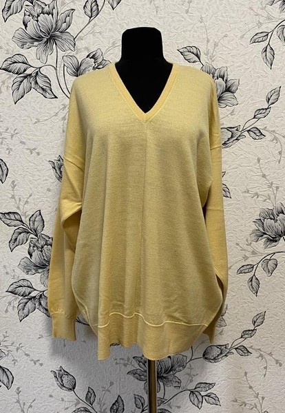 Women Emilio Pucci Sweater Yellow 40 / L / 48