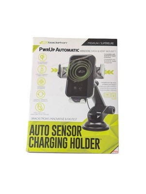 Bbu Bracketron PwrUp Qi Automatic Dash / Window Mount for Most Cell Phones -Blk
