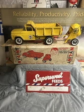 Nylint Toy Ford Dump Truck And Cement Mixer With Box