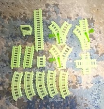 Trackmaster glow in the dark track lot - 14 p...