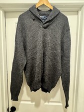 Vintage Polo Ralph Lauren alpaca wool grey sweater