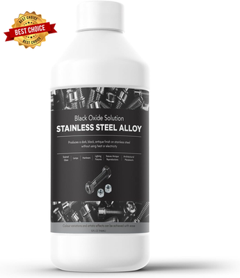 #ad Black Metal Finish Solution Kit – Metal Surface Blackening Coating for Steel amp; I $53.09