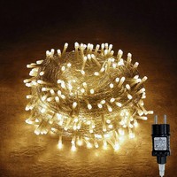 LED Lichterkette Warmweiß 100Er 10M Innen AußEn Hochzeit Weihnachten Party IP44