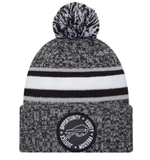 New Era 2023 Buffalo Bills Inspire Change Knit Hat Pom Brand New Free Shipping