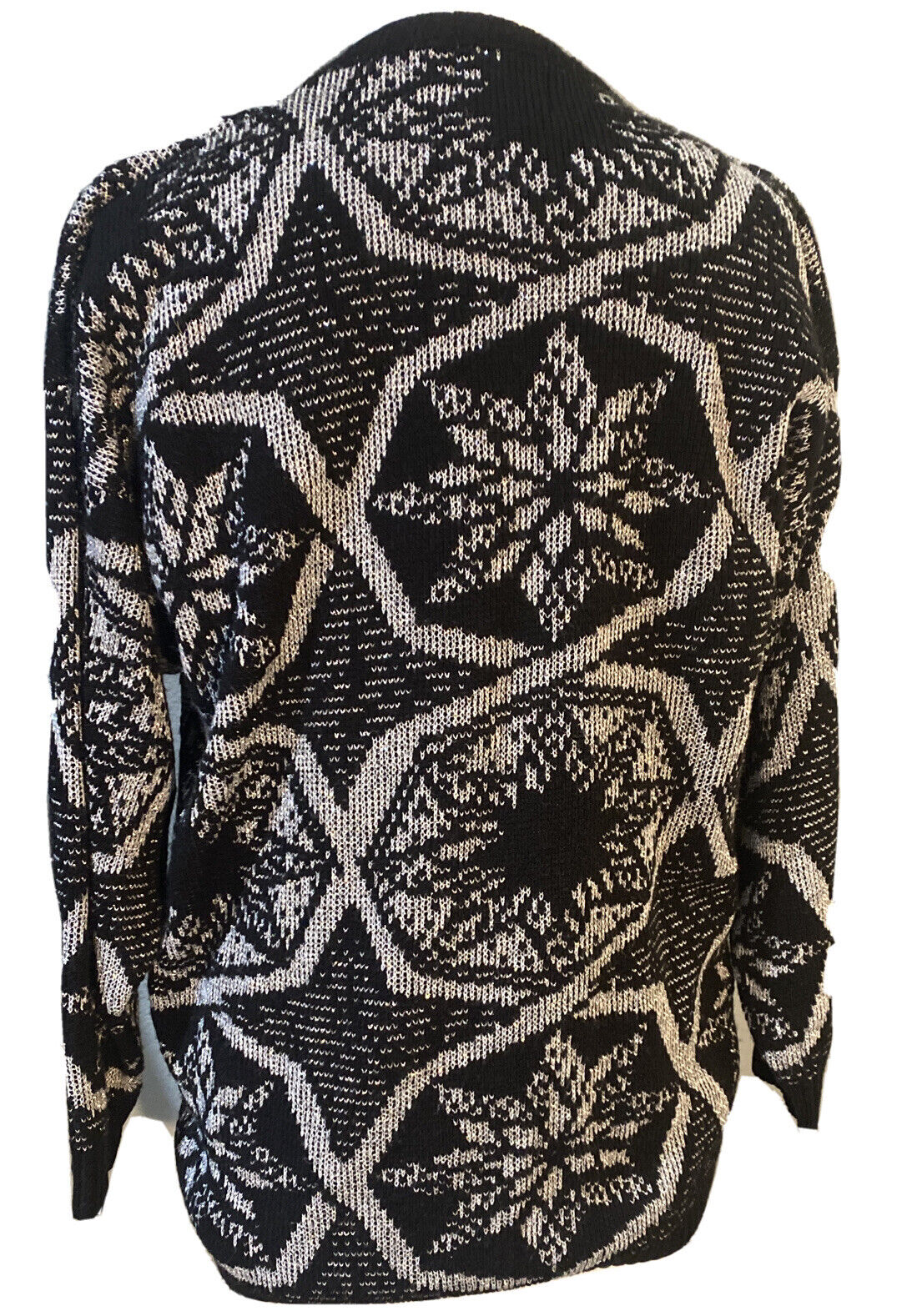 Vintage Ellen D Kollection Knit Sweater Snowflake… - image 3